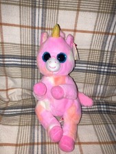Ty Beanie Bellies Skylar the Unicorn Plush 6 inch — listing 4