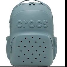 Crocs Molded Croslite Backpack with Jibbitz Holes, Gray — listing 3