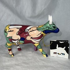 CowParade Map Cow #9162 Ceramic Figurine — listing 5