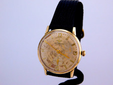 Vintage Wittnauer Manual-Wind Dress Watch with Cream Dial, Gold-Tone Case — listing 3