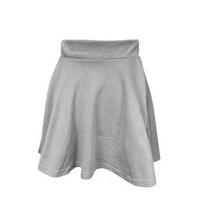 Textured Knit Fit-and-Flare Skater Skirt / Strapless Dress, Olive & Black — listing 3