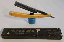 Antique E.J. Bingham Superior Straight Razor with Original Box — listing 2
