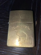 Zippo Camel Joe in Tuxedo Medallion Brass Lighter — listing 5