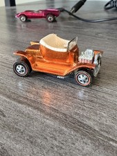 1968 Hot Wheels Redline Hot Heap - Green with White Interior — listing 5