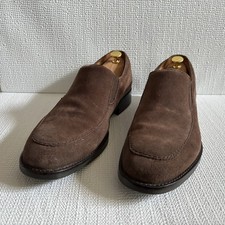 H.S. Trask Men's Bison Leather Kiltie Tassel Loafers Read the number