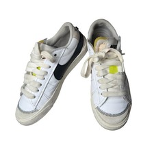 Nike Blazer Low '77 Vintage White Black Sneakers — listing 4