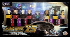 PEZ Collector's Series Star Trek The Next Generation 25th Anniversary Limited Edition Dispenser Set (8 dispensers, Walmart Exclusive) — listing 5