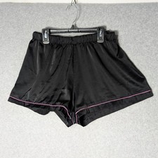 Juicy Couture Satin Sleep Shorts Burgundy Logo Waistband — listing 5