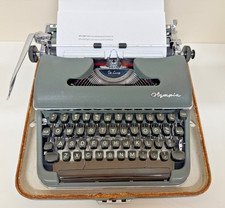 Olympia SM3 Portable Typewriter with Case — listing 3