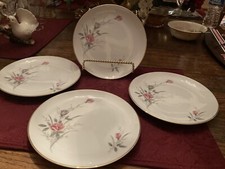 Golden Rose Fine China Dinnerware Partial Set - Pink Rose Pattern with Gold Trim (Japan) — listing 4