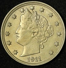 1911 Liberty Head V Nickel, Five Cents — listing 4