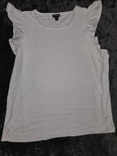 Torrid Dusty Blue V-Neck Ruffle-Sleeve Blouse, Plus Size 2 (3X) — listing 4