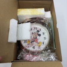 Disney Mickey Mouse Red Twin-Bell Analog Alarm Clock — listing 2