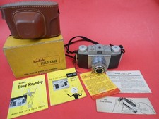Kodak Pony II 35mm Film Camera with Anastar 44mm f/3.9 Lens and Original Leather Case — listing 3