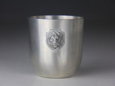 Lunt Pewter Footed Cup / Julep Cup, Pattern P-09 — listing 2