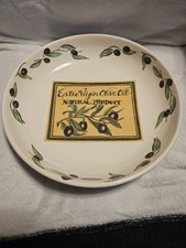 Rosanna Hand-Painted Italian Ceramic Bowl with Grape & Leaf Motif — listing 4