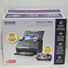 Epson FastFoto FF-680W Wireless High-Speed Photo and Document Scanner