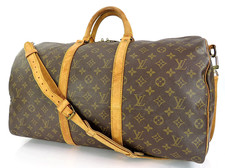 Louis Vuitton Keepall 50 Monogram Canvas Travel Duffel Bag