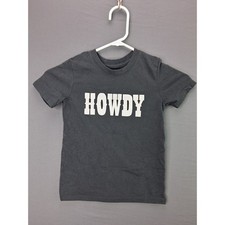 Toddler Boys' "Howdy" Graphic Short Sleeve Tee, Green, Size 3T (NWT) — listing 2