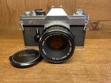 Canon FTb QL 35mm SLR Film Camera with Canon FD Lens