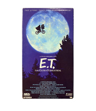 E.T. The Extra-Terrestrial VHS 1988 MCA Home Video Green Tape — listing 5