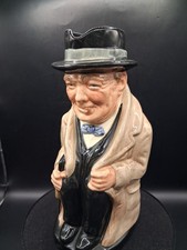 Royal Doulton Winston Churchill Toby Jug — listing 4