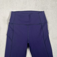 lululemon In Movement 7/8 Tight Everlux Leggings, Blue/Black Tie-Dye