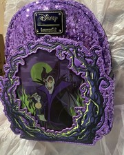 Disney Maleficent 11" Faux Leather Mini Backpack