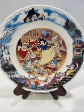 Wedgwood Disney Snow White and the Seven Dwarfs Bone China Collector Plate, 8.5" — listing 6