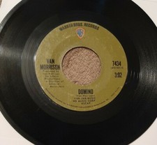 Van Morrison "Domino" / "Sweet Jannie" 45 RPM 7" Single, Warner Bros. 7434 — listing 2