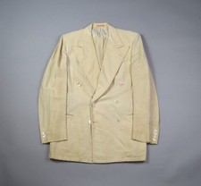 Vintage Palm Beach Double-Breasted Glen Plaid Tweed Sport Coat Blazer — listing 4