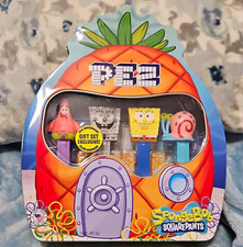 PEZ SpongeBob SquarePants Gift Set with Silver 25th Anniversary Exclusive Dispenser (Patrick, SpongeBob, Squidward, Gary) — listing 2