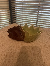 Vintage Art Deco Style Small Pottery Vase with Embossed Diamond Floral Pattern, Green Glaze — listing 6