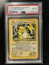 Pokémon Card Lot: Raticate Holo (Legendary Collection reverse/holo) and Lt. Surge's Raichu Holo (Gym Heroes 11/132) — listing 4