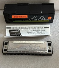Lee Oskar Major Diatonic Harmonica Lot of 3 (Keys G, A, D — 1st Position), Silver — listing 6