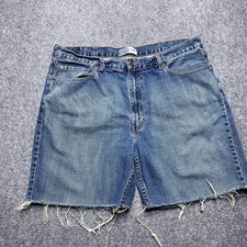 Signature by Levi Strauss Women's Cutoff Jean Shorts Size 14 Regular Light Wash — listing 3