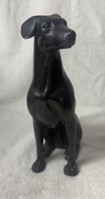 Handmade Folk Art Metal Whippet Greyhound Dog Sculpture — listing 3