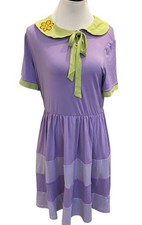 Daphne Blake Costume Dress with Green Scarf (Scooby-Doo) — listing 4