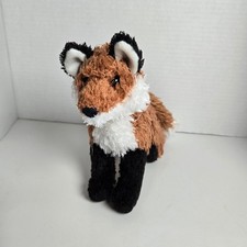 Plush Red Fox Stuffed Animal with Bushy Tail and Black Paws — listing 2