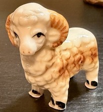 Miniature Bone China Animal Figurines (Poodle, Squirrel, Horse), Set of 3 — listing 3
