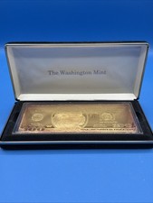 bar Franklin 1999 Washington Mint $100 Franklin Proof 4 Troy Oz .999 Fine Silver Bar — listing 4