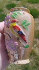Vintage Japanese Peach Lusterware Twin-Handled Vase — listing 4