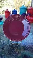Fiesta Ware Luncheon Plate in Claret — listing 3