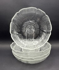 Arcoroc France Diamant Pattern Pressed Glass Bowl — listing 4