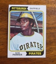 1974 Topps Dave Parker Rookie Card #252