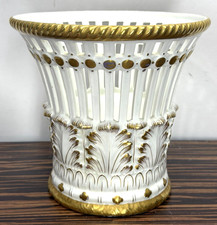 Mottahedeh White Porcelain Serving Piece (Bowl or Covered Dish), Made in Italy