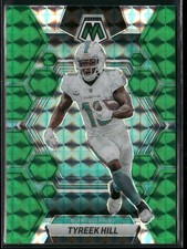 Panini Mosaic Tyreek Hill Blue Mosaic Prizm Football Card, listing 6