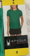 Spyder Active Ribbed Performance Top Green XL — listing 6