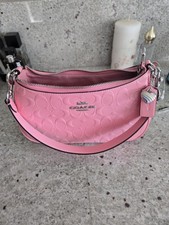 Coach Tan Leather Shoulder Bag (screenshot of online listing) — listing 5