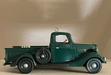 Hallmark Keepsake Ornament 1937 Ford V-8 Pickup Truck All-American Trucks Series — listing 4